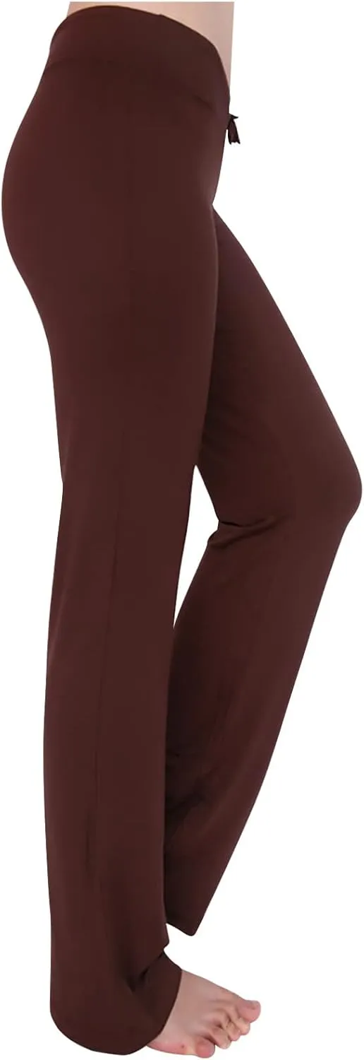 2025 Trendy Fitness Athletic Pants for Women Loose High Waist Wide Leg Trousers Workout Out Slim Casual Yoga Gym Pant