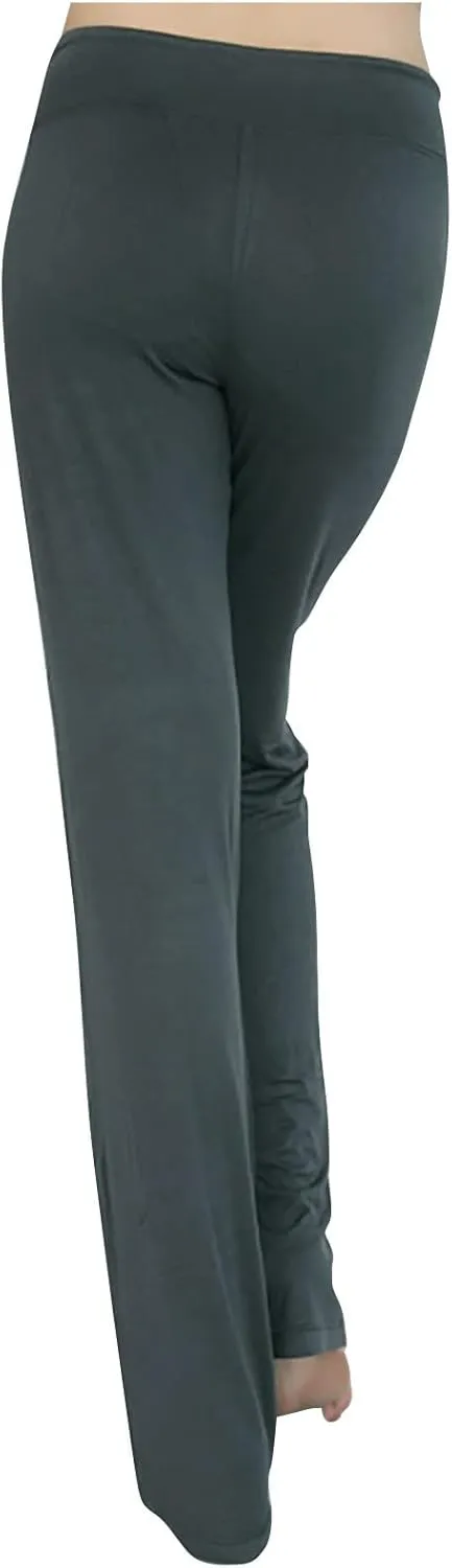 2025 Trendy Fitness Athletic Pants for Women Loose High Waist Wide Leg Trousers Workout Out Slim Casual Yoga Gym Pant