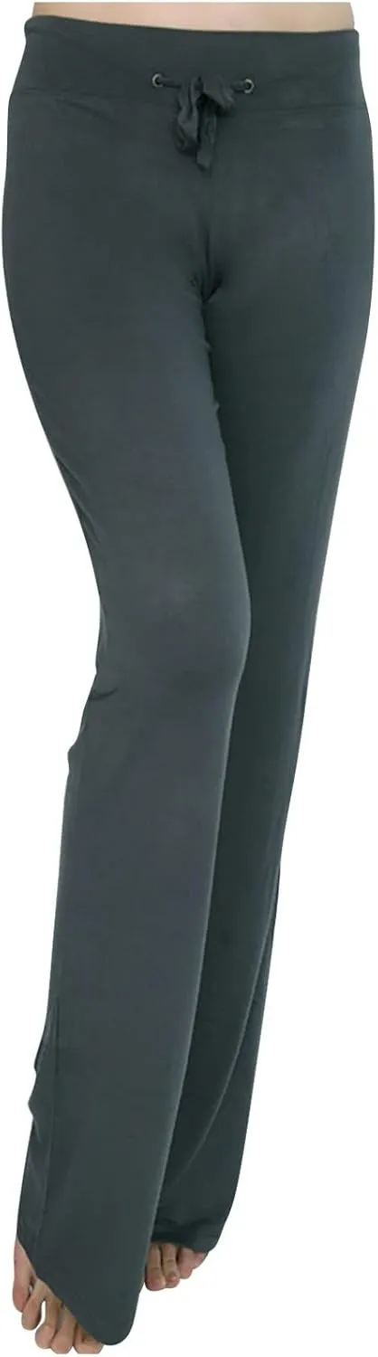2025 Trendy Fitness Athletic Pants for Women Loose High Waist Wide Leg Trousers Workout Out Slim Casual Yoga Gym Pant