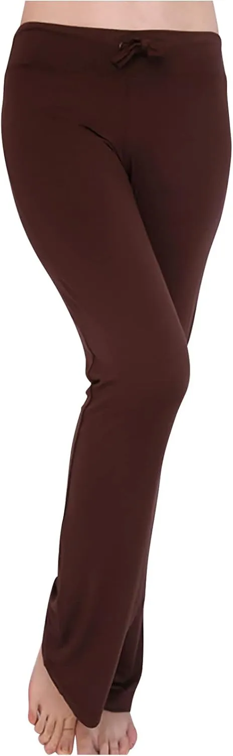 2025 Trendy Fitness Athletic Pants for Women Loose High Waist Wide Leg Trousers Workout Out Slim Casual Yoga Gym Pant