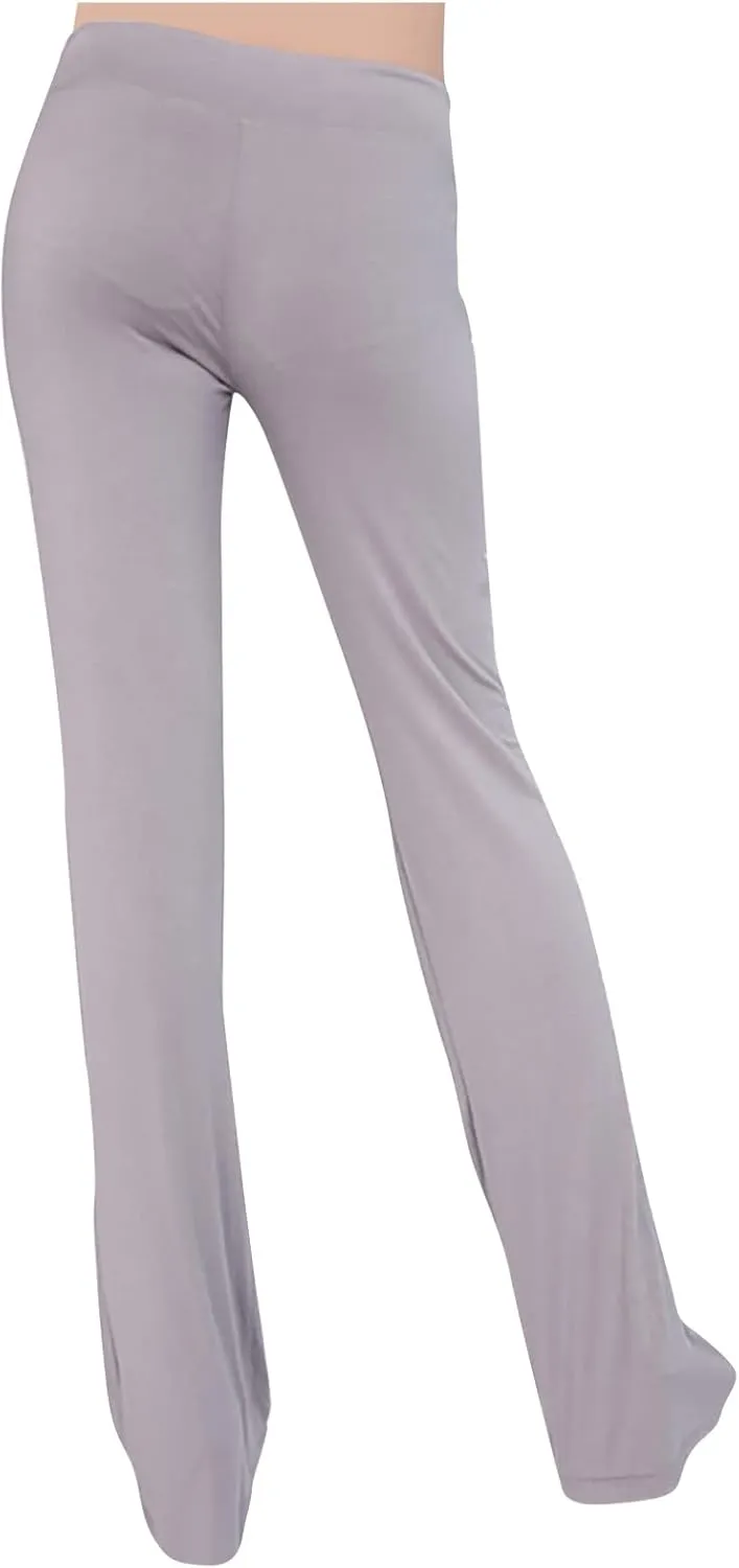 2025 Trendy Fitness Athletic Pants for Women Loose High Waist Wide Leg Trousers Workout Out Slim Casual Yoga Gym Pant