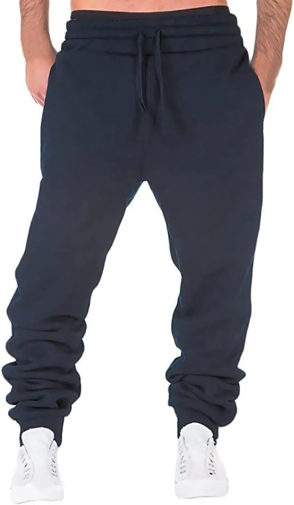 Big and Tall Cargo Pants for Men Sweatpants for Men Cargo Pants Big and Tall Men's Elastic Waist Work Pants Loose Fit