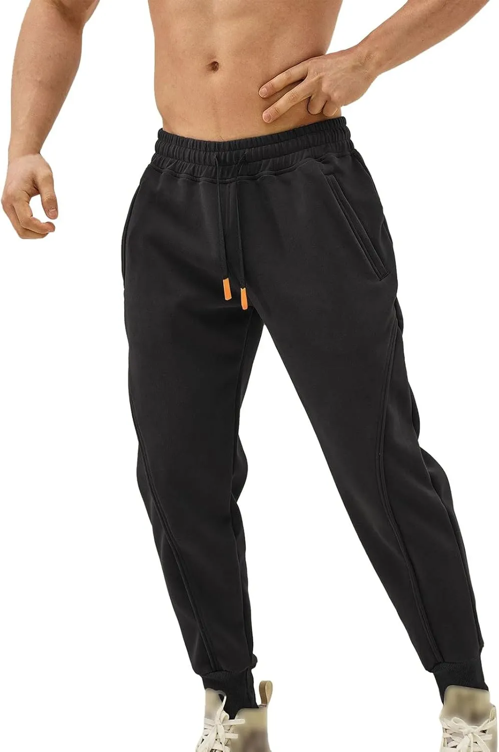 Cargo Sweatpants for Men Big and Tall Big and Tall Men's Joggers Gym Workout Pants Training Sport Tapered Sweatpants