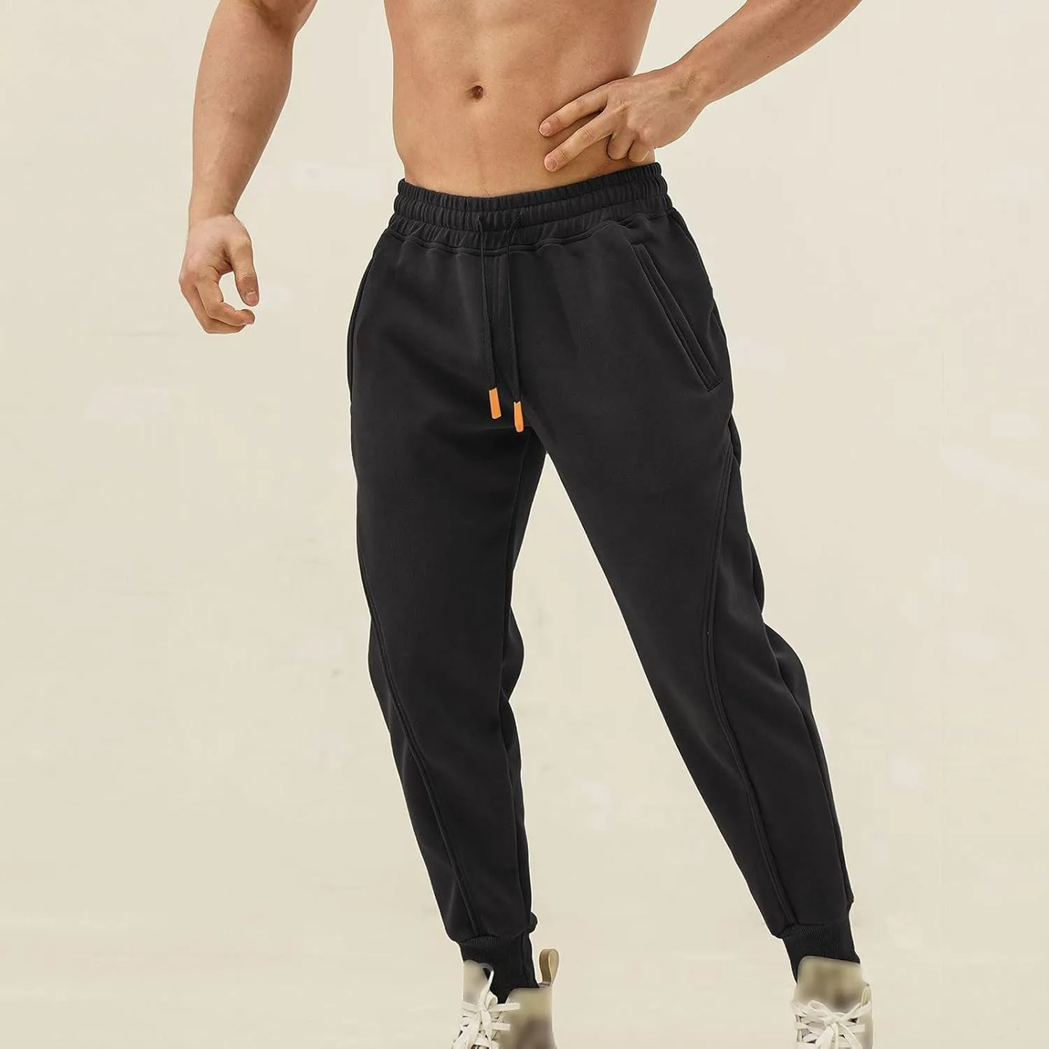 Cargo Sweatpants for Men Big and Tall Big and Tall Men's Joggers Gym Workout Pants Training Sport Tapered Sweatpants