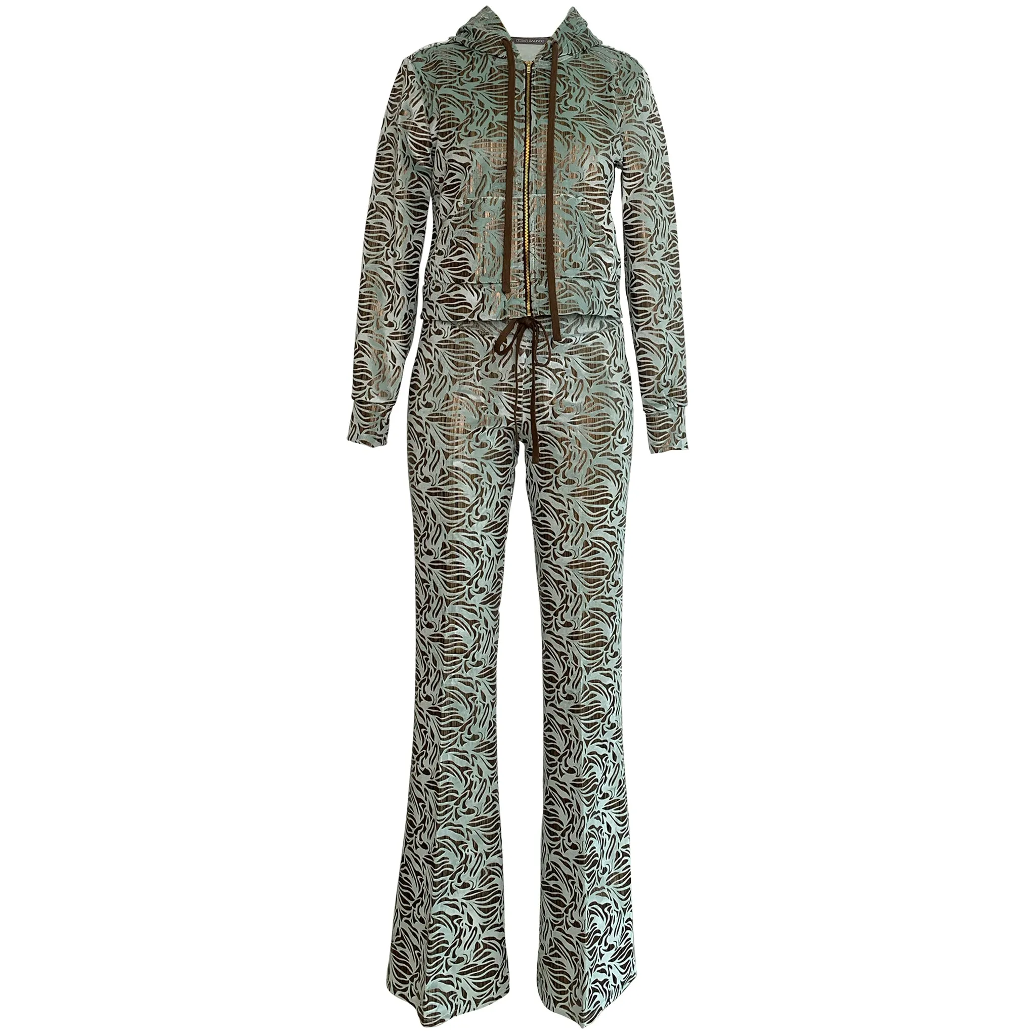 Cesar Galindo Limited Edition Mint Tracksuit Pants