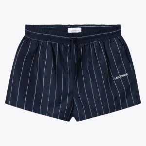 Jake Track Shorts (Dark Navy   Ivory)