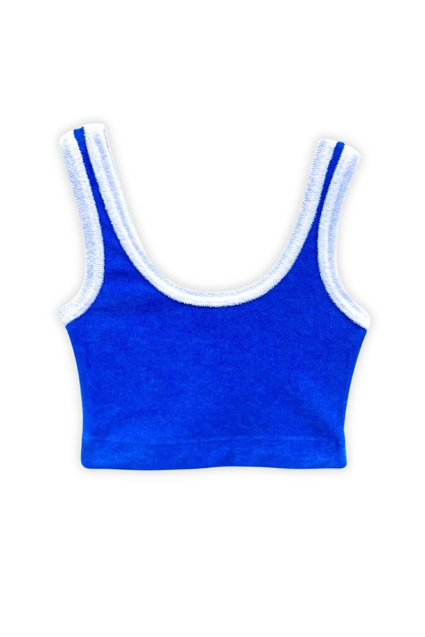 JUNIOR MARGOT TERRY CLOTH RETRO TANK - FINAL SALE
