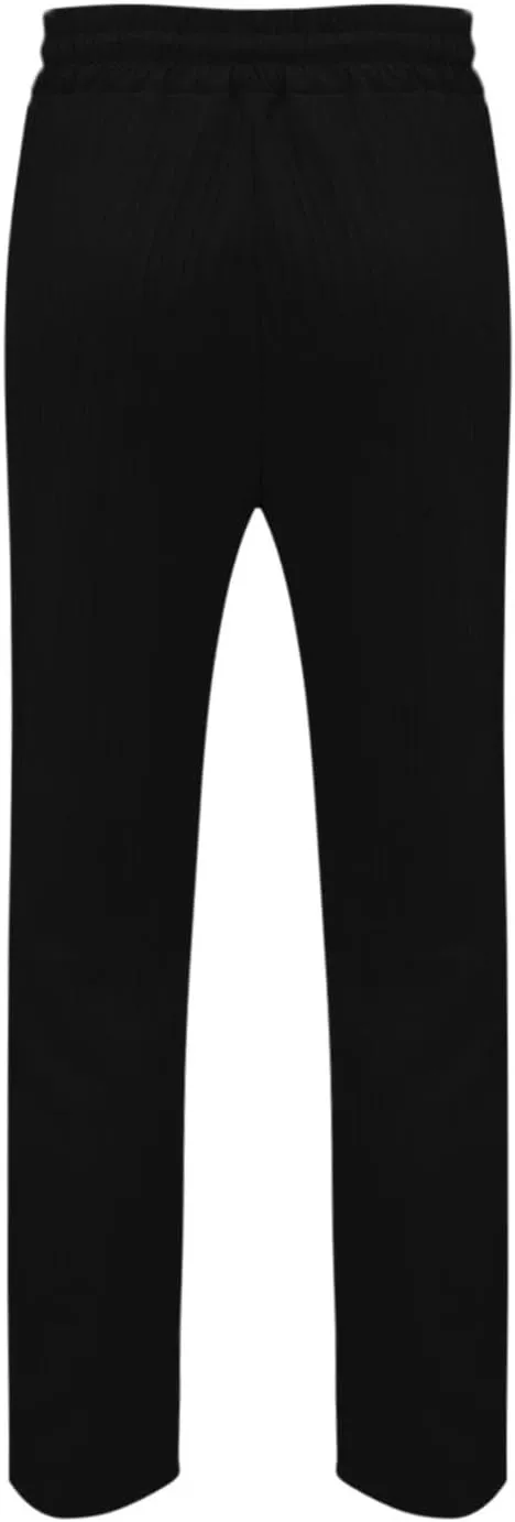 Men's Cotton Linen Harem Pants Loose Elastic Waist Lightweight Yoga Beach Pants Casual Cropped Trousers with Pockets