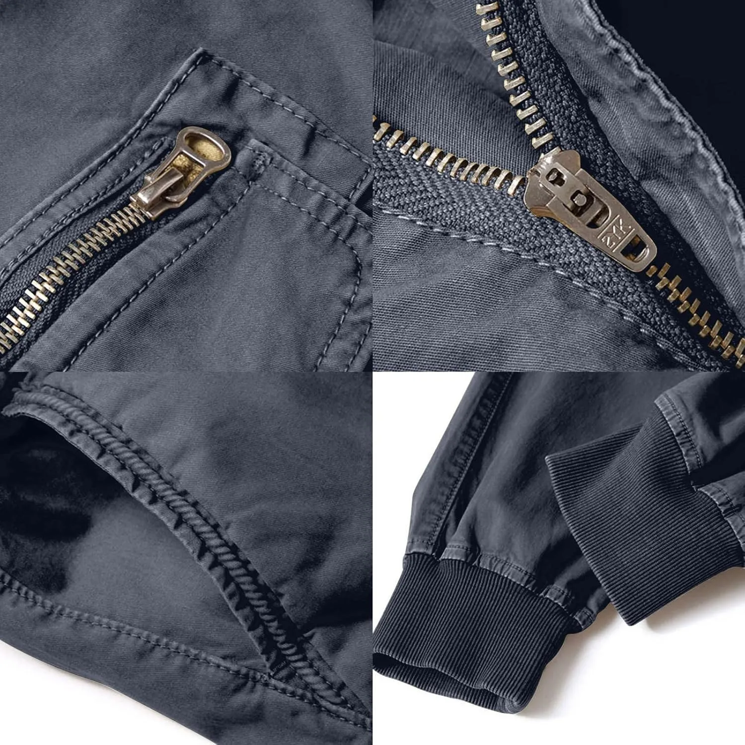 Mens Drawstring Cargo Pants Slim Fit Lightweight Track Trousers with Zip Pockets Cinch Bottom Tactical Pants Joggers
