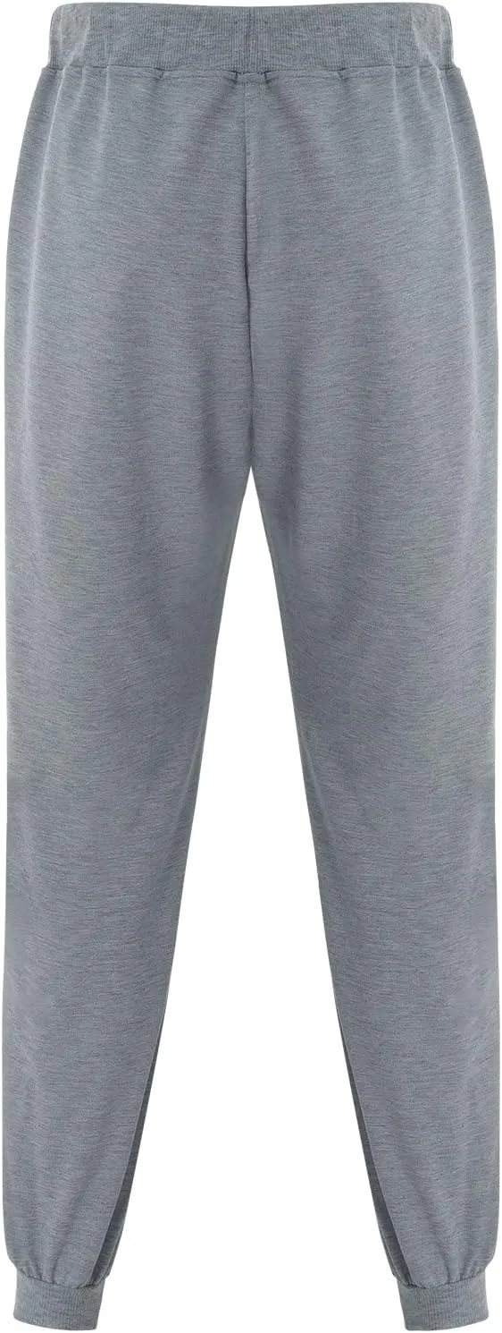 Mens Workout Cargo Sweatpants Jogger Pants Big & Tall Pockets Trousers for Running Training Men's Heavyweight Fleece
