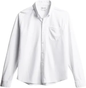 Ministry of Supply Men's Apollo Raglan Sport Dress Shirt, Casual Long Sleeve Button Down, Moisture Wicking, Wrinkle-Resistant