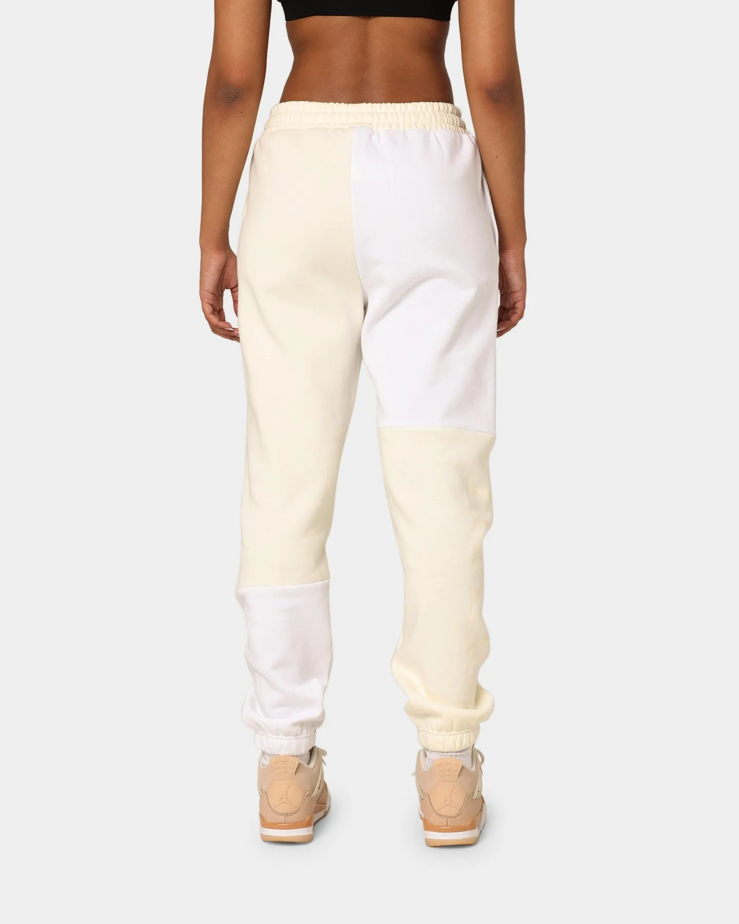 National Collegiate Athletic Association Women's Texas Longhorns Panelled Track Pants Whisper White