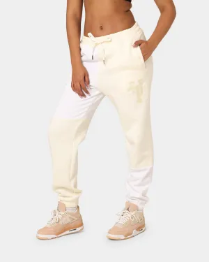 National Collegiate Athletic Association Women's Texas Longhorns Panelled Track Pants Whisper White