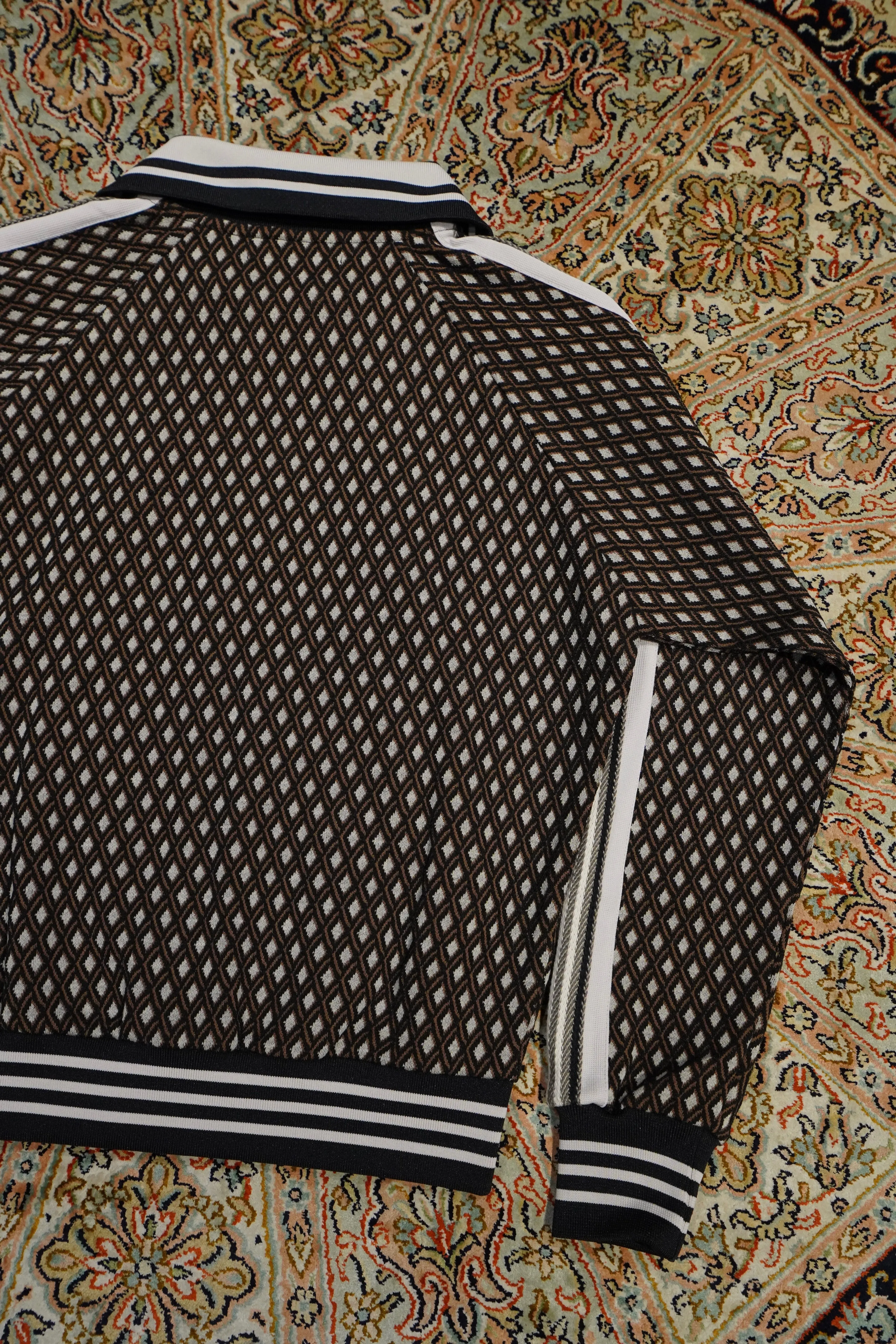Sasquatchfabrix. RETRO TRACK JACKET (BLACK)