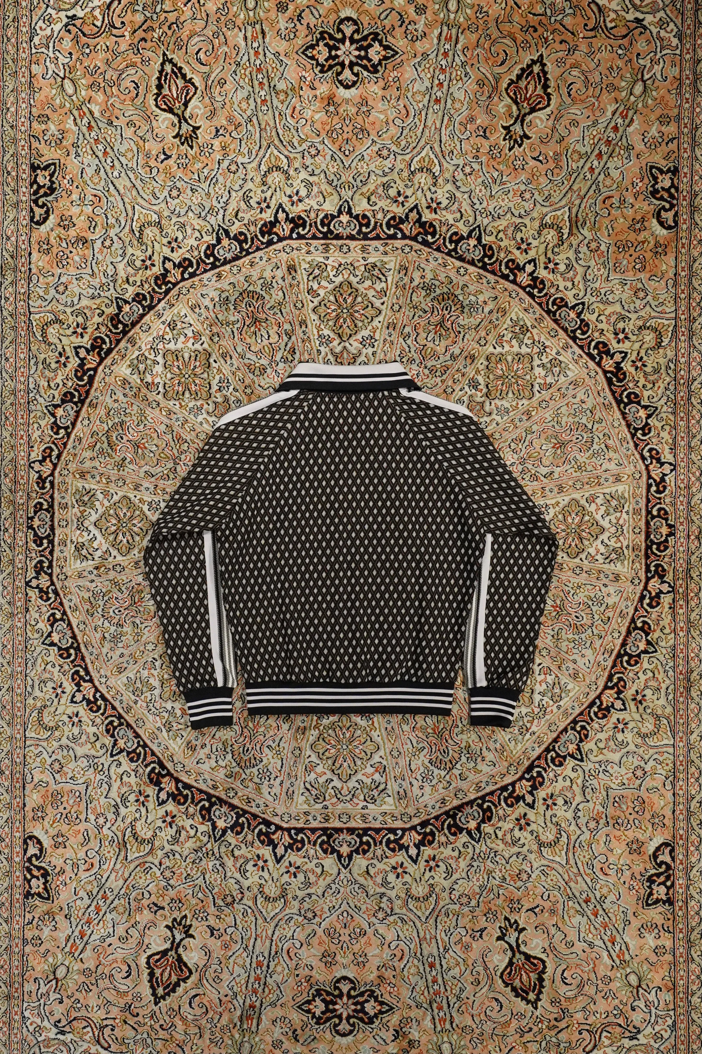 Sasquatchfabrix. RETRO TRACK JACKET (BLACK)
