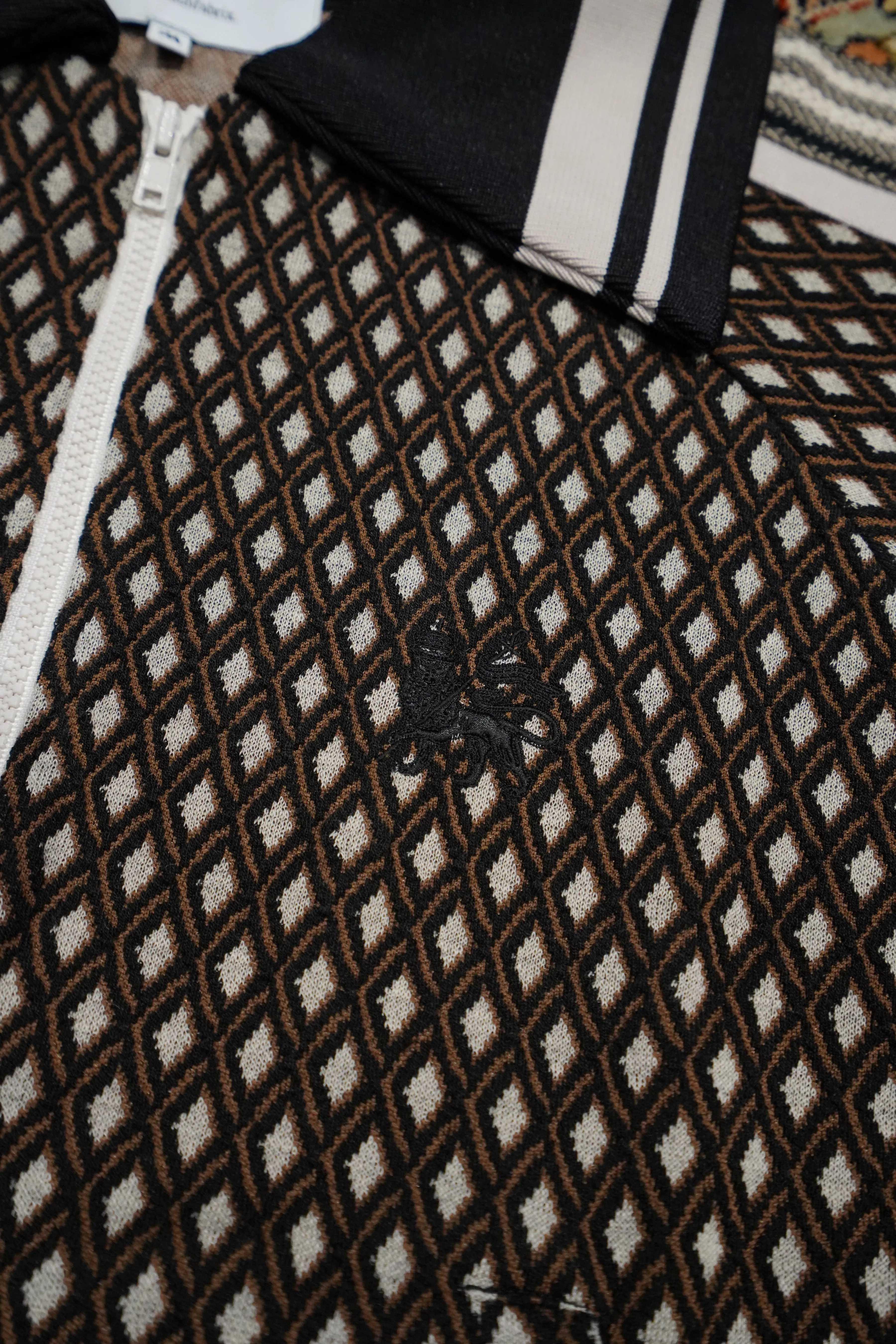 Sasquatchfabrix. RETRO TRACK JACKET (BLACK)