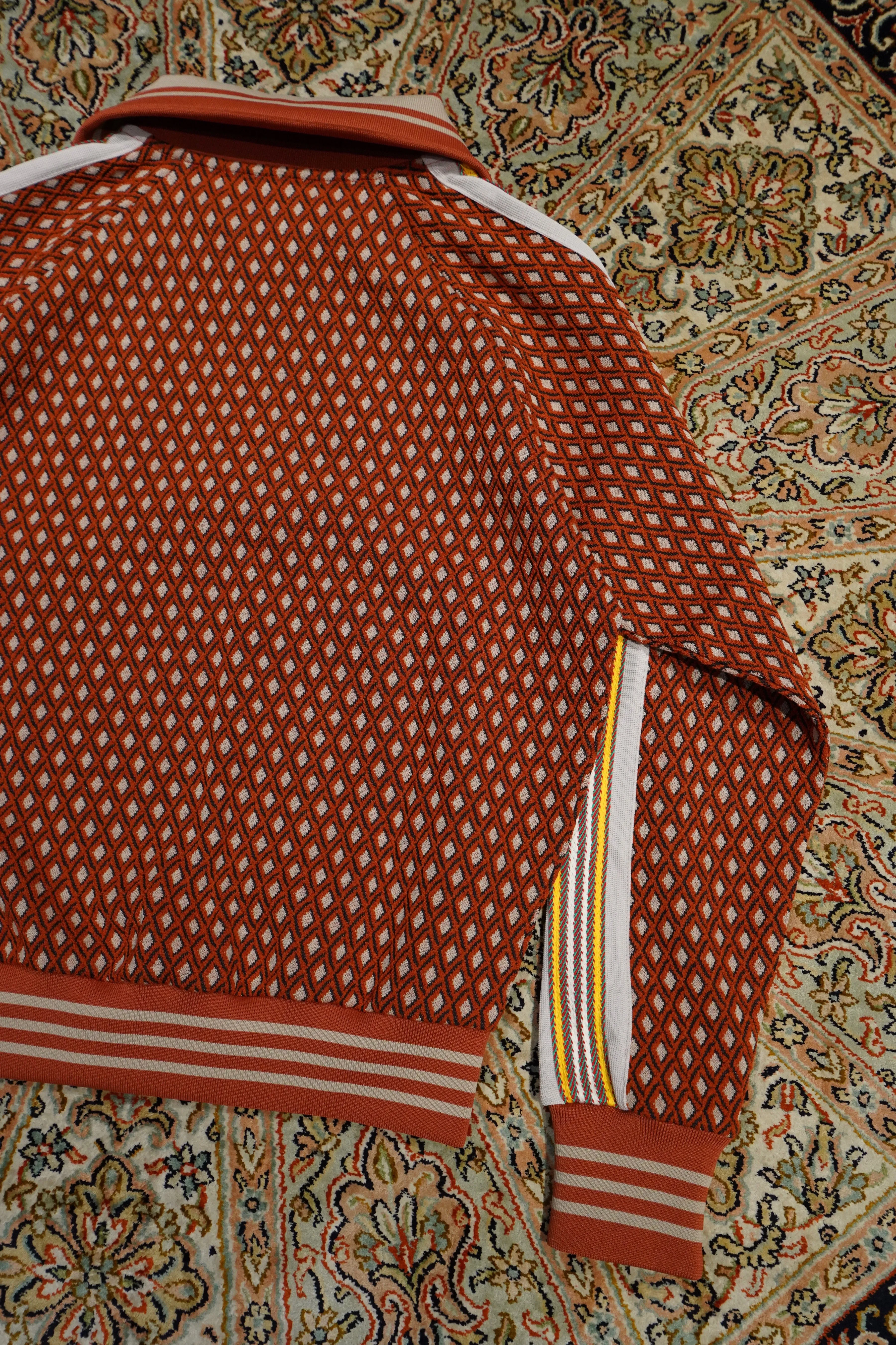 Sasquatchfabrix. RETRO TRACK JACKET (ORANGE)