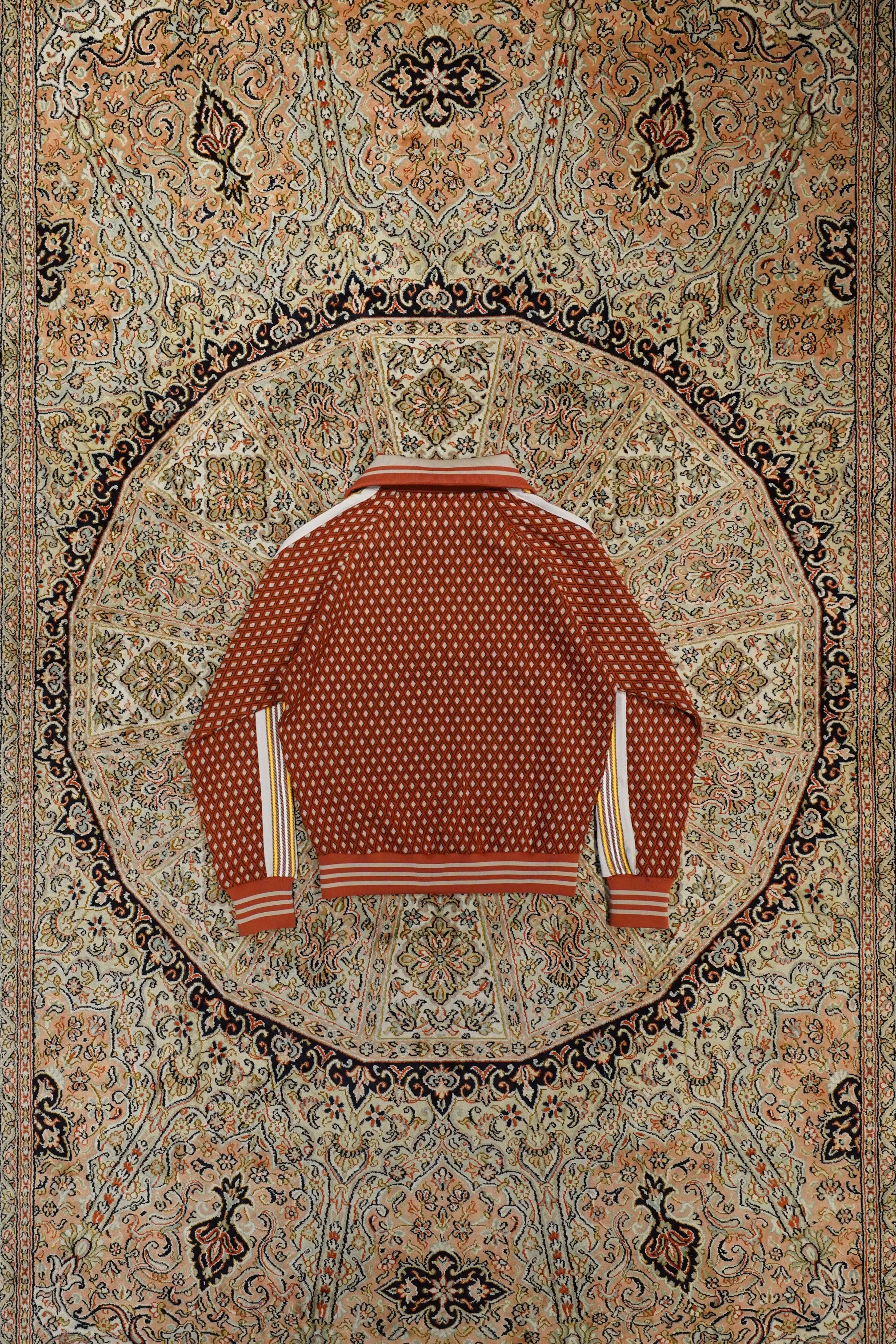 Sasquatchfabrix. RETRO TRACK JACKET (ORANGE)
