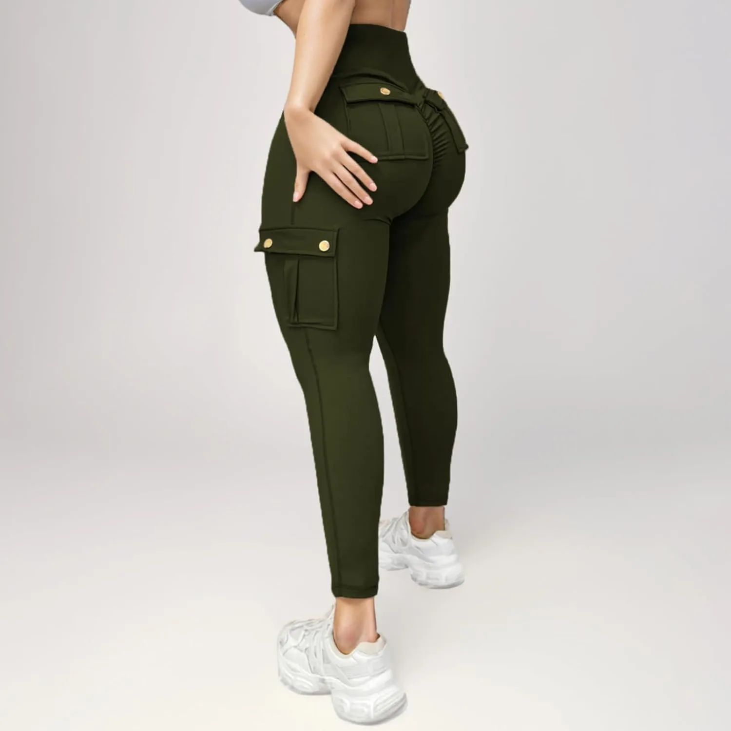 XOWRTE Linen Pants Women Summer,Wide Leg Casual Cotton Linen Pants High Waisted Elastic Waist Lounge Pants Beach Trousers